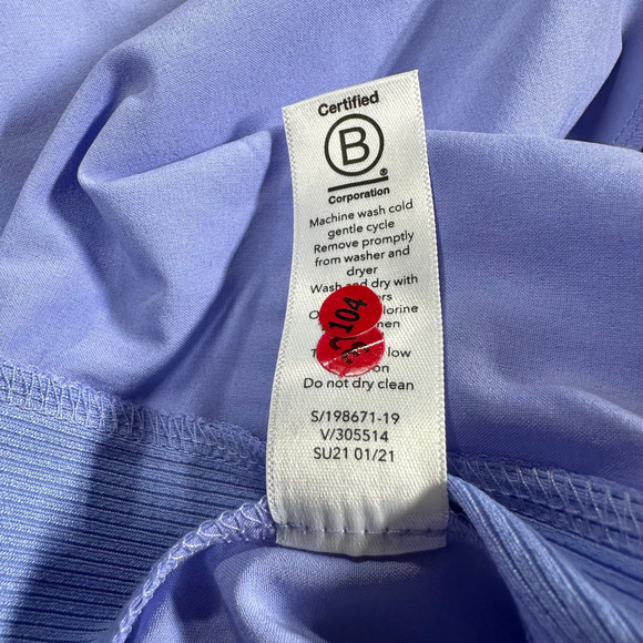 Athleta Brooklyn Ankle Pant Violet Periwinkle Women's Size 24 New With Tags - Picture 7 of 12